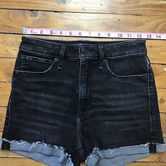 A&f High rise Simone jeans shorts 25 jorts high rise waist - Picture 5 of 7